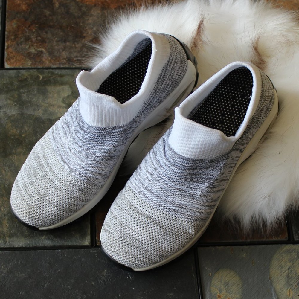 Woman Walking Shoes-Sock Sneakers, Slip On